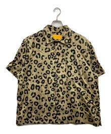 UNION（ユニオン）の古着「BAILEY SS WOVEN レオパード柄半袖シャツ」｜ブラウン