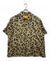 UNION（ユニオン）の古着「BAILEY SS WOVEN レオパード柄半袖シャツ」｜ブラウン