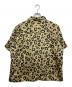 UNION (ユニオン) BAILEY SS WOVEN レオパード柄半袖シャツ ブラウン サイズ:3：13000円