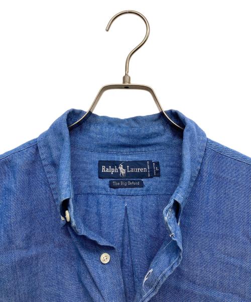 RALPH LAUREN（ラルフローレン）RALPH LAUREN (ラルフローレン) 長袖シャツ ブルー サイズ:Lの古着・服飾アイテム