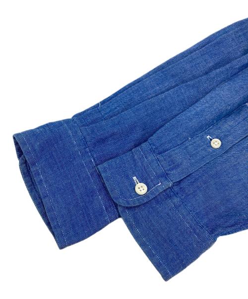 RALPH LAUREN（ラルフローレン）RALPH LAUREN (ラルフローレン) 長袖シャツ ブルー サイズ:Lの古着・服飾アイテム