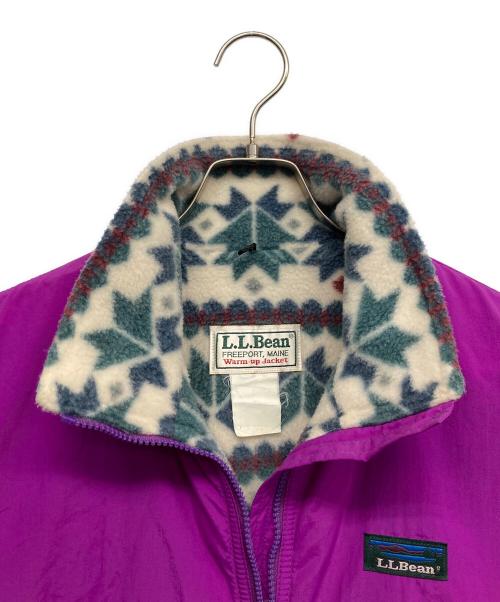 L.L.Bean（エルエルビーン）L.L.Bean (エルエルビーン) ウォームアップジャケット パープル サイズ:不明（印字消）の古着・服飾アイテム