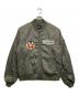 AVIREX（アヴィレックス）の古着「MA-1ジャケット」｜カーキ