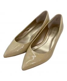 ANTEPRIMA（アンテプリマ）の古着「パテントレザーパンプス」｜ベージュ