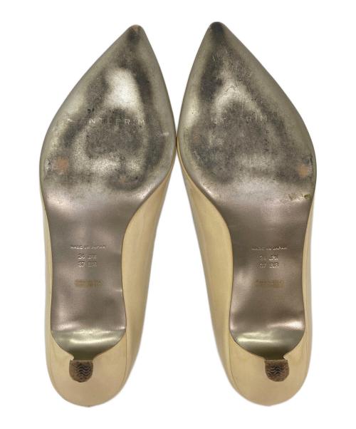 ANTEPRIMA（アンテプリマ）ANTEPRIMA (アンテプリマ) パテントレザーパンプス ベージュ サイズ:24の古着・服飾アイテム