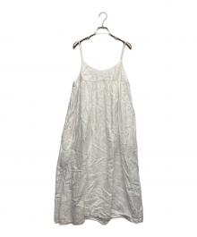 nest Robe（ネストローブ）の古着「リネンキャミワンピース」｜ホワイト