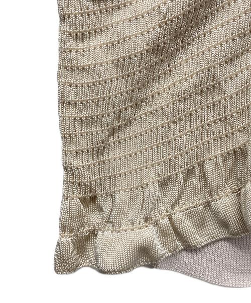 TAN（タン）TAN (タン) シリングベスト ベージュ サイズ:Fの古着・服飾アイテム