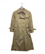 Burberry'sバーバリー）の古着「裏ノヴァチェックトレンチコート」｜ベージュ