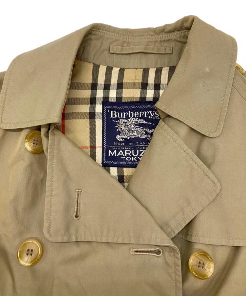 Burberry's（バーバリー）Burberry's (バーバリーズ) 裏ノヴァチェックトレンチコート ベージュ サイズ:不明の古着・服飾アイテム