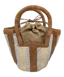 PAOLO MASI（パオロマージ）の古着「ハンドバッグ」｜ブラウン