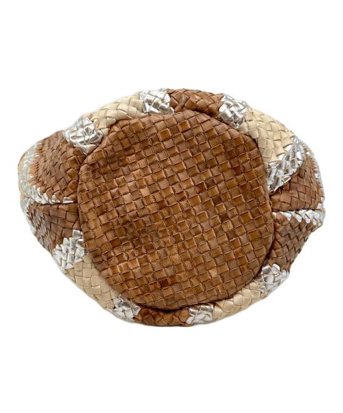 PAOLO MASI（パオロマージ）PAOLO MASI (パオロマージ) ハンドバッグ ブラウンの古着・服飾アイテム