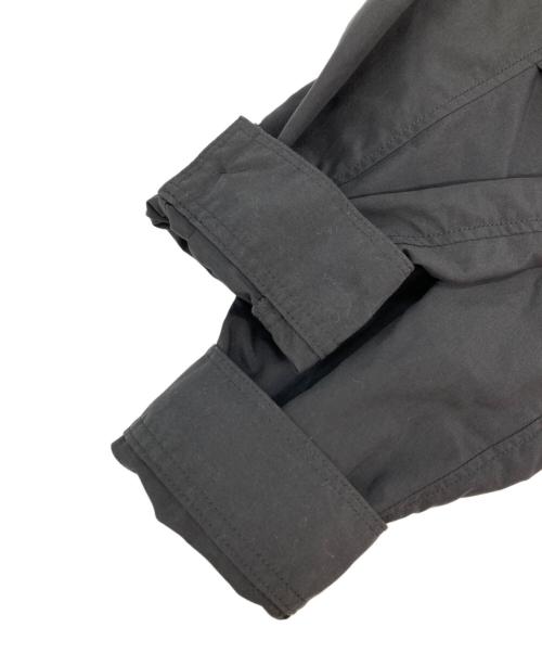 Manual Alphabet（マニュアル アルファベット）MANUAL ALPHABET (マニュアル アルファベット) ミリタリー ナイロンシャツ ブラック サイズ:2の古着・服飾アイテム