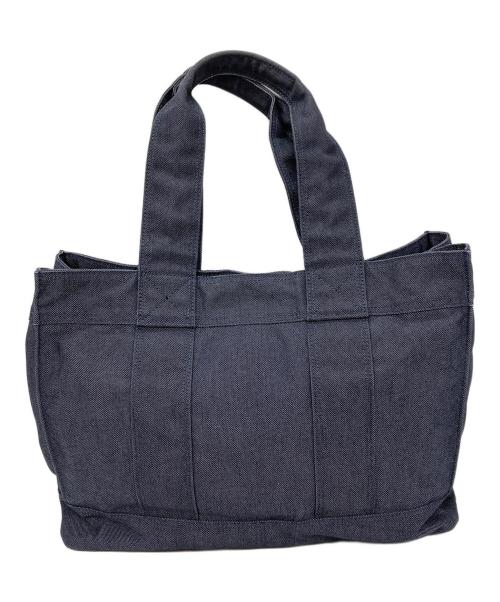 PORTER（ポーター）PORTER (ポーター) キャンバスハンドバッグ ネイビーの古着・服飾アイテム