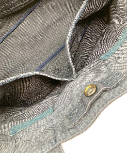 PORTER（ポーター）PORTER (ポーター) キャンバスハンドバッグ ネイビーの古着・服飾アイテム