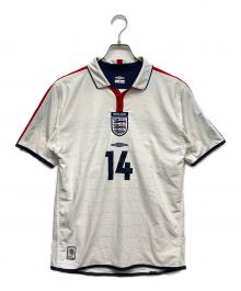 UMBRO（アンブロ）の古着「03-05イングランド代表ゲームシャツ」｜ホワイト