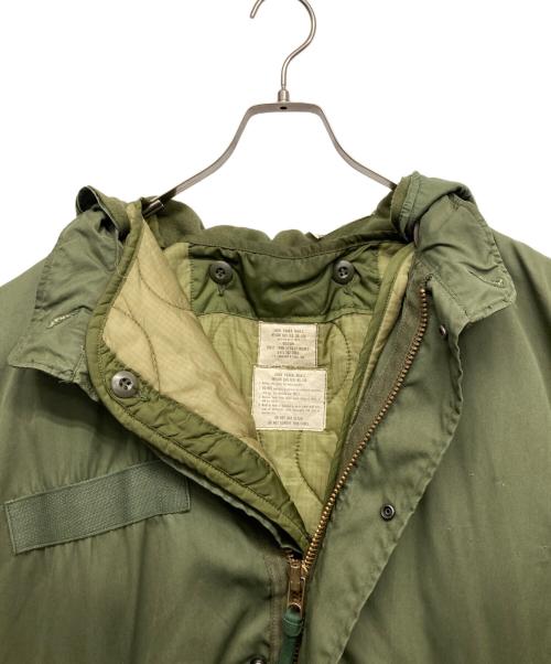 US ARMY（ユーエスアーミー）US ARMY (ユーエスアーミー) 70ｓ M65フィールドフィッシュテールパーカー グリーン サイズ:MEDIUMの古着・服飾アイテム