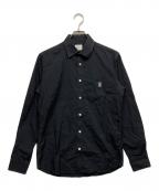 BURBERRYバーバリー）の古着「モノグラムモチーフ シャツ」｜ブラック