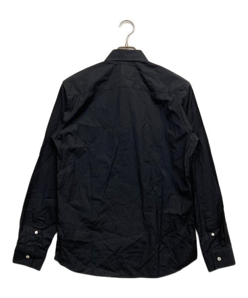 BURBERRY（バーバリー）BURBERRY (バーバリー) モノグラムモチーフ シャツ ブラック サイズ:Sの古着・服飾アイテム