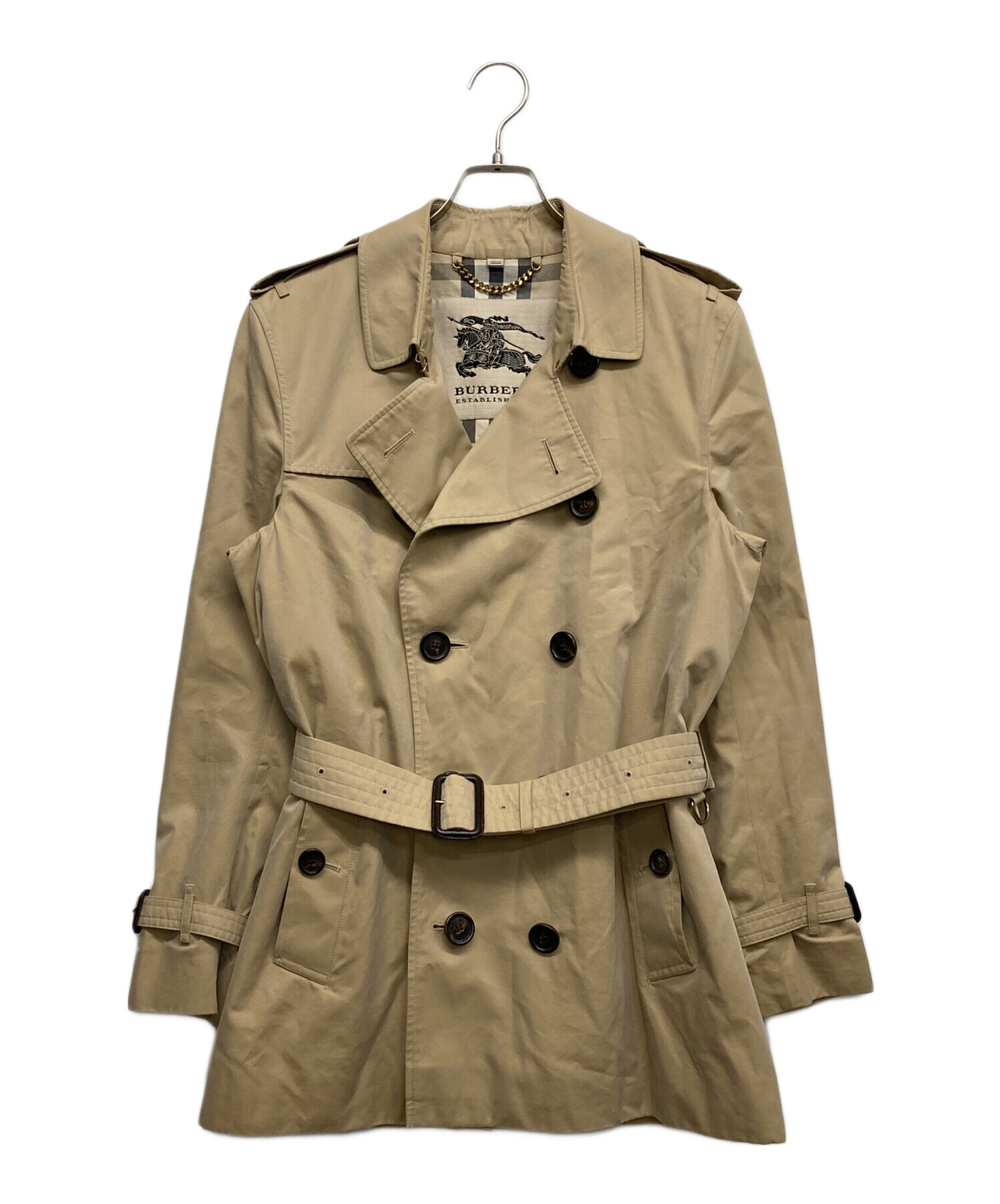BURBERRY ベージュ トレンチコート 46 BURBERRY ベージュ トレンチコート 46 BURBERRY (バーバリー