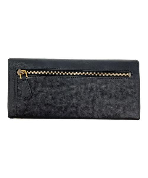 PRADA（プラダ）PRADA (プラダ) サフィアーノレザー 長財布 ブラックの古着・服飾アイテム