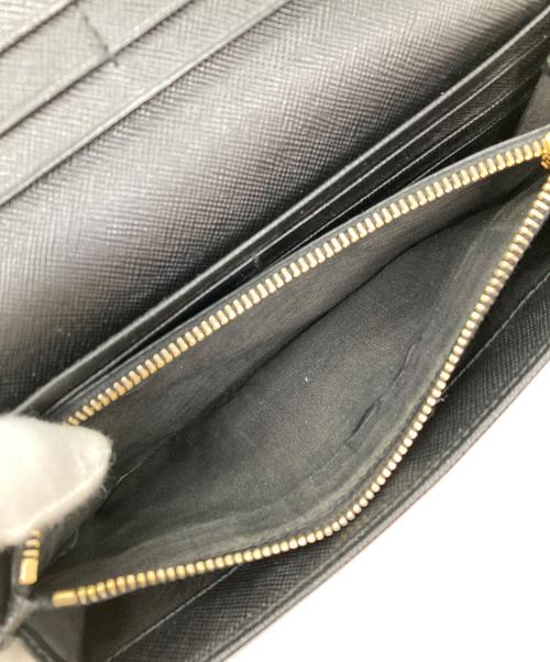 PRADA（プラダ）PRADA (プラダ) サフィアーノレザー 長財布 ブラックの古着・服飾アイテム