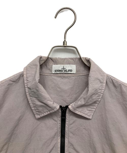 STONE ISLAND（ストーンアイランド）STONE ISLAND (ストーンアイランド) ナイロンジップアップジャケット グレー サイズ:XLの古着・服飾アイテム
