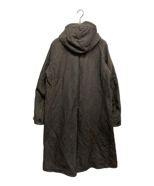 工房西谷（コウボウニシタニ）工房西谷 (コウボウニシタニ) コットンリネンモッズコート ブラウン サイズ:7の古着・服飾アイテム