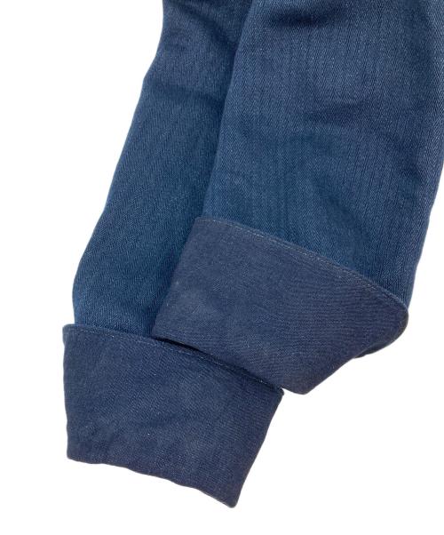 sussous（シュス）sussous (シュス) ロングスモックコート インディゴ サイズ:9の古着・服飾アイテム