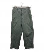 SWISS ARMYスイスアーミー）の古着「スイス軍ワークパンツ」｜グリーン