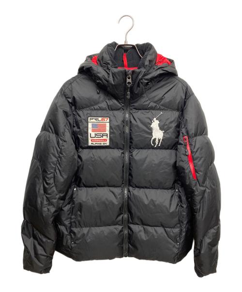 POLO RALPH LAUREN（ポロ・ラルフローレン）POLO RALPH LAUREN (ポロ・ラルフローレン) アルパインダウンパーカー ブラック サイズ:Mの古着・服飾アイテム