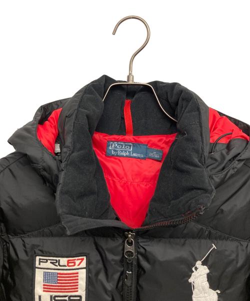 POLO RALPH LAUREN（ポロ・ラルフローレン）POLO RALPH LAUREN (ポロ・ラルフローレン) アルパインダウンパーカー ブラック サイズ:Mの古着・服飾アイテム