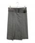 me ISSEY MIYAKE（ミーイッセイ ミヤケ）の古着「ラップスカート」｜グレー
