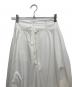 中古・古着 M'S GRACY (エムズグレイシー) ナイロンロングスカート ホワイト サイズ:40：5000円