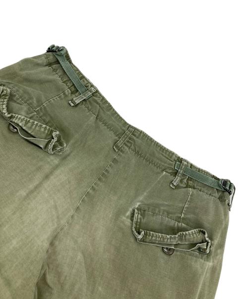 US ARMY（ユーエスアーミー）US ARMY (ユーエスアーミー) 60s ３rdジャングルファティーグパンツ グリーン サイズ:MEDIUM LONGの古着・服飾アイテム