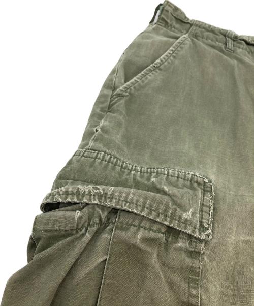 US ARMY（ユーエスアーミー）US ARMY (ユーエスアーミー) 60s ３rdジャングルファティーグパンツ グリーン サイズ:MEDIUM LONGの古着・服飾アイテム