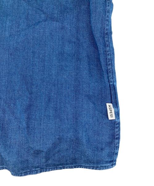 ASPESI SHIRTS（アスペジ）ASPESI SHIRTS (アスペジ) CAMICA SHIRTS ブルー サイズ:Lの古着・服飾アイテム