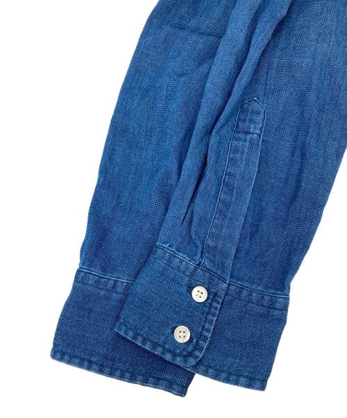 ASPESI SHIRTS（アスペジ）ASPESI SHIRTS (アスペジ) CAMICA SHIRTS ブルー サイズ:Lの古着・服飾アイテム