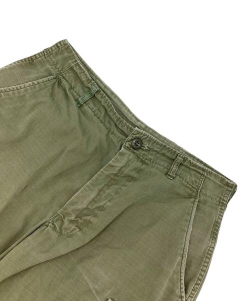 US ARMY（ユーエスアーミー）US ARMY (ユーエスアーミー) 60ｓ 4thジャングルファティーグパンツ グリーン サイズ:SHORT-SMALLの古着・服飾アイテム