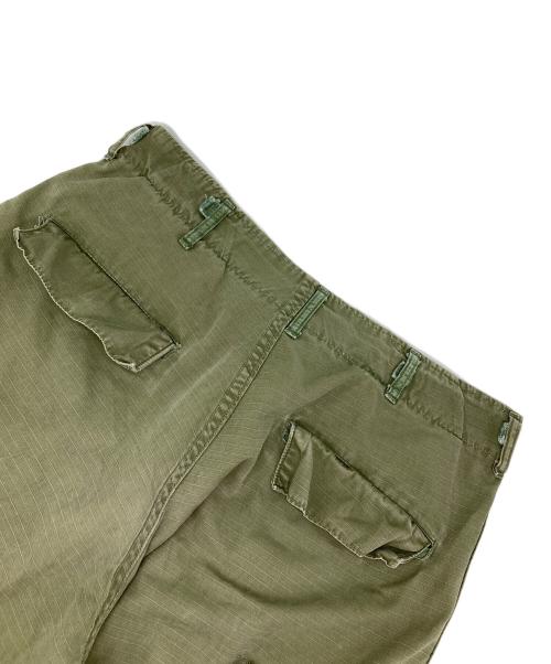 US ARMY（ユーエスアーミー）US ARMY (ユーエスアーミー) 60ｓ 4thジャングルファティーグパンツ グリーン サイズ:SHORT-SMALLの古着・服飾アイテム