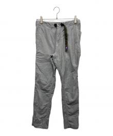THE NORTHFACE PURPLELABEL（ザ・ノースフェイス パープルレーベル）の古着「コットンリネンウェビングベルトパンツ」｜グレー