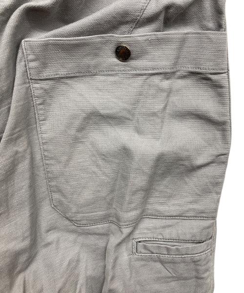 THE NORTHFACE PURPLELABEL（ザ・ノースフェイス パープルレーベル）THE NORTHFACE PURPLELABEL (ザ・ノースフェイス パープルレーベル) コットンリネンウェビングベルトパンツ グレー サイズ:ｗ30の古着・服飾アイテム