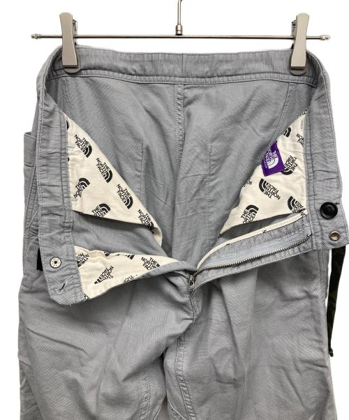 THE NORTHFACE PURPLELABEL（ザ・ノースフェイス パープルレーベル）THE NORTHFACE PURPLELABEL (ザ・ノースフェイス パープルレーベル) コットンリネンウェビングベルトパンツ グレー サイズ:ｗ30の古着・服飾アイテム