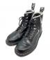 Dr.Martens（ドクターマーチン）の古着「1460 ZIPPED HDW 8 ホール ブーツ」｜ブラック