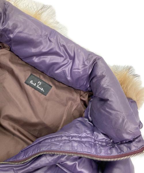 PS Paul Smith（ＰＳポールスミス）PS Paul Smith (ＰＳポールスミス) ダウンジャケット パープル サイズ:Mの古着・服飾アイテム