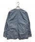 POST O'ALLS (ポストオーバーオールズ) ノーカラージャケット インディゴ サイズ:S：15000円