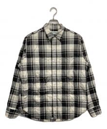 SASSAFRAS（ササフラス）の古着「チェックシャツ」｜ブラック