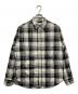 SASSAFRAS（ササフラス）の古着「チェックシャツ」｜ブラック
