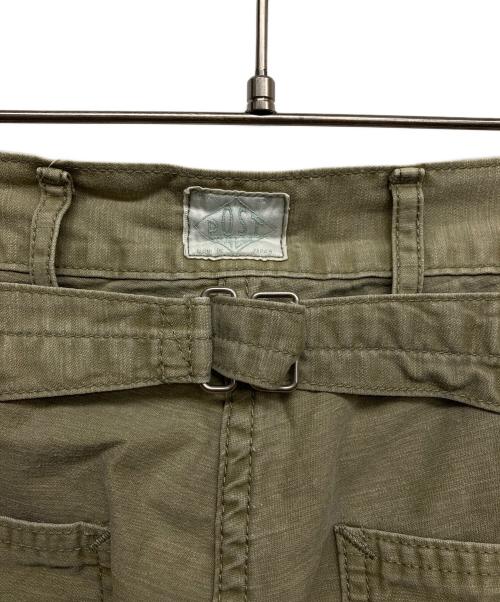 POST O'ALLS（ポストオーバーオールズ）POST O'ALLS (ポストオーバーオールズ) アーミーヴィンテージサテンパンツ ベージュ サイズ:無の古着・服飾アイテム