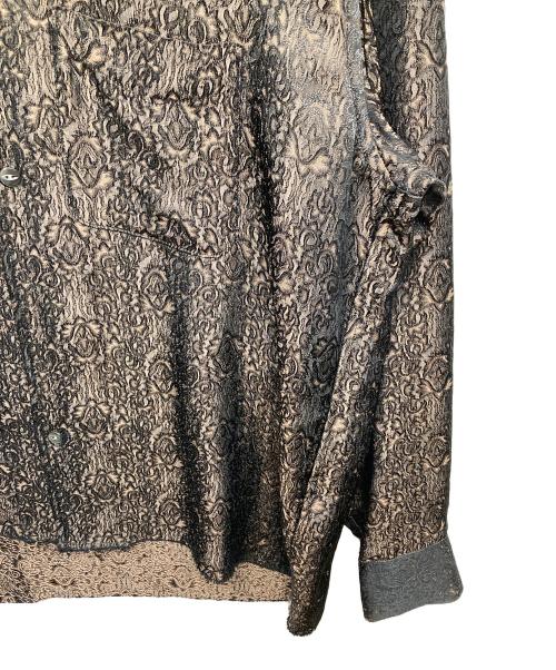 Needles（ニードルズ）Needles (ニードルズ) ITALIAN COLLAR SHIRT ブラウン サイズ:Lの古着・服飾アイテム