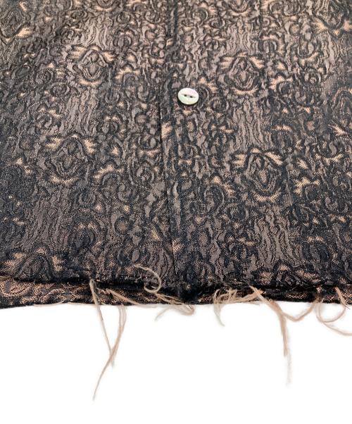 Needles（ニードルズ）Needles (ニードルズ) ITALIAN COLLAR SHIRT ブラウン サイズ:Lの古着・服飾アイテム